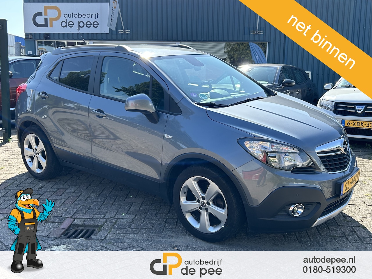 Opel Mokka - 1.4 T Edition GARANTIE/CLIMA/CRUISE/NAVI/TREKHAAK rijklaarprijs! - AutoWereld.nl