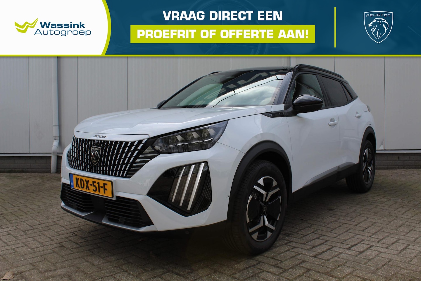 Peugeot 2008 - 1.2 Hybrid 145pk e-DCS6 GT | Navigatie | Parkeercamera | Parkeersensoren | LED | - AutoWereld.nl