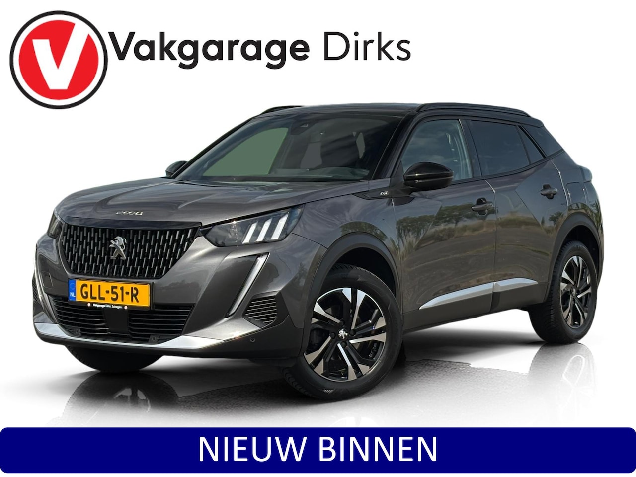 Peugeot 2008 - 1.2 PureTech Aut8 130 PK GT ✅ LED ✅ ACC ✅ Keyless - AutoWereld.nl