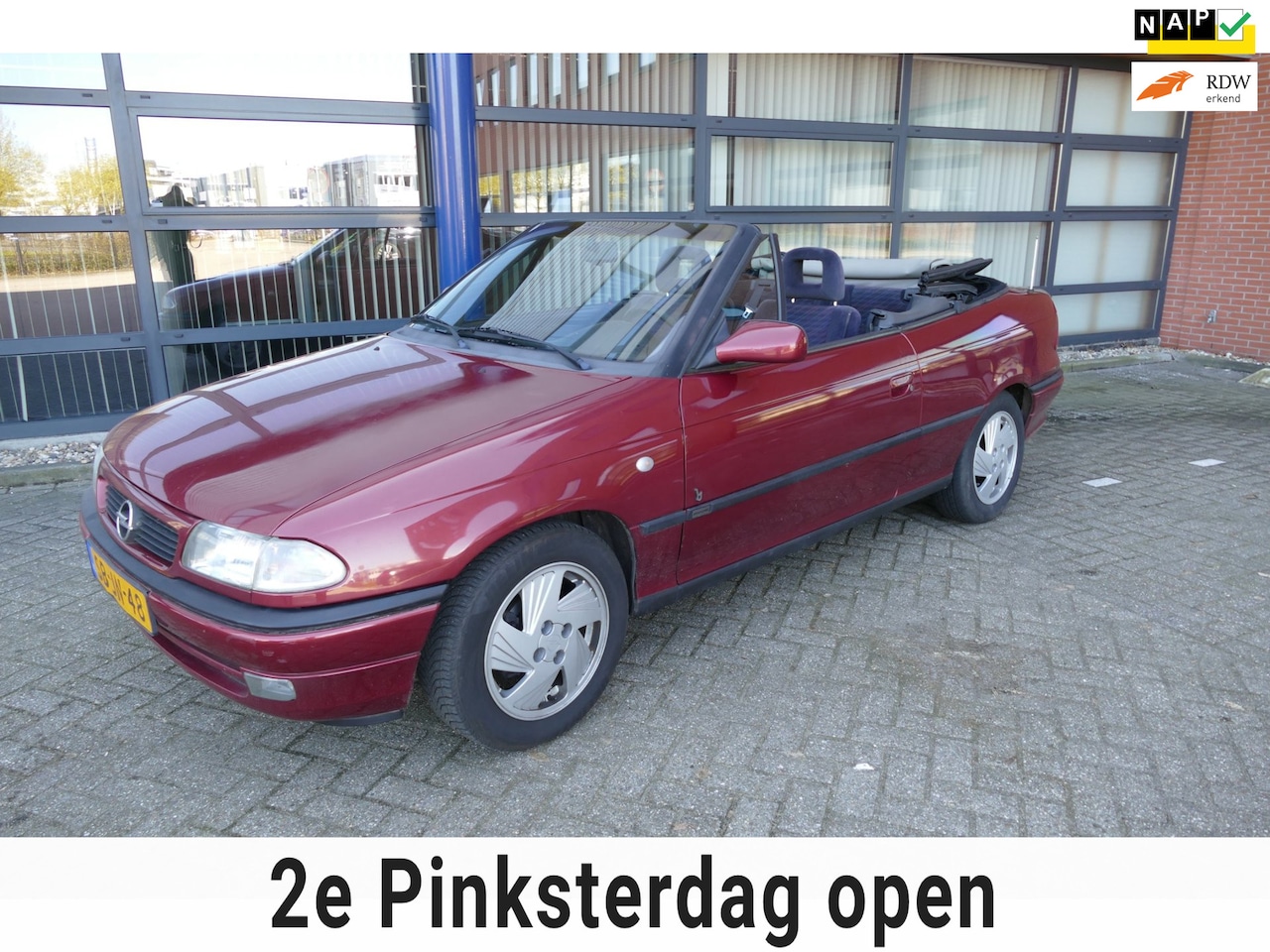 Opel Astra Cabriolet - 1.6i Comfort voor de liefhebber/handige harry - AutoWereld.nl