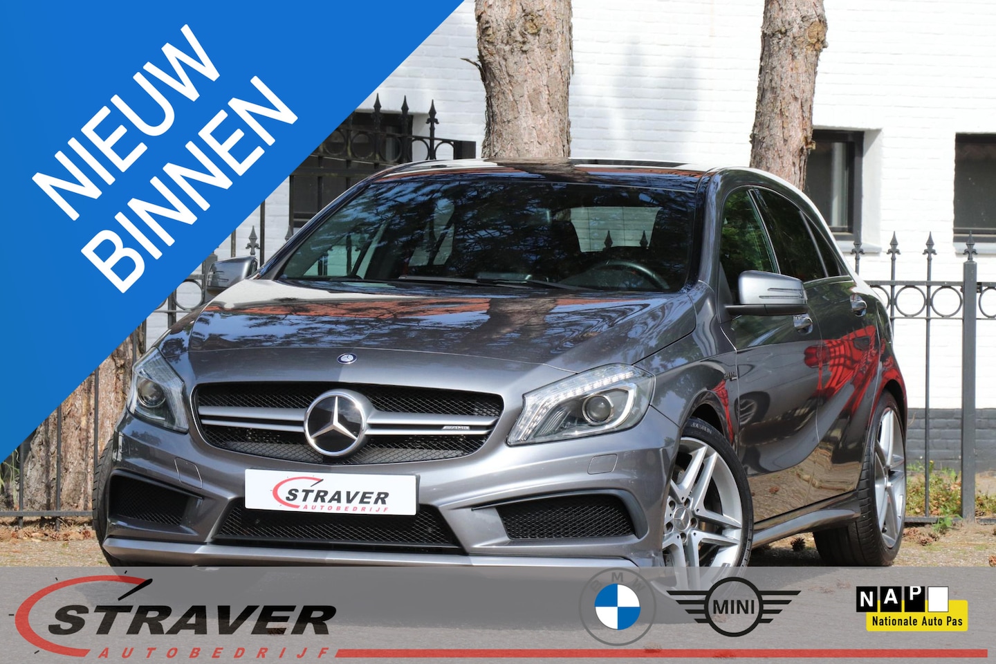 Mercedes-Benz A-klasse - AMG 45 4MATIC |Panoramadak - AutoWereld.nl