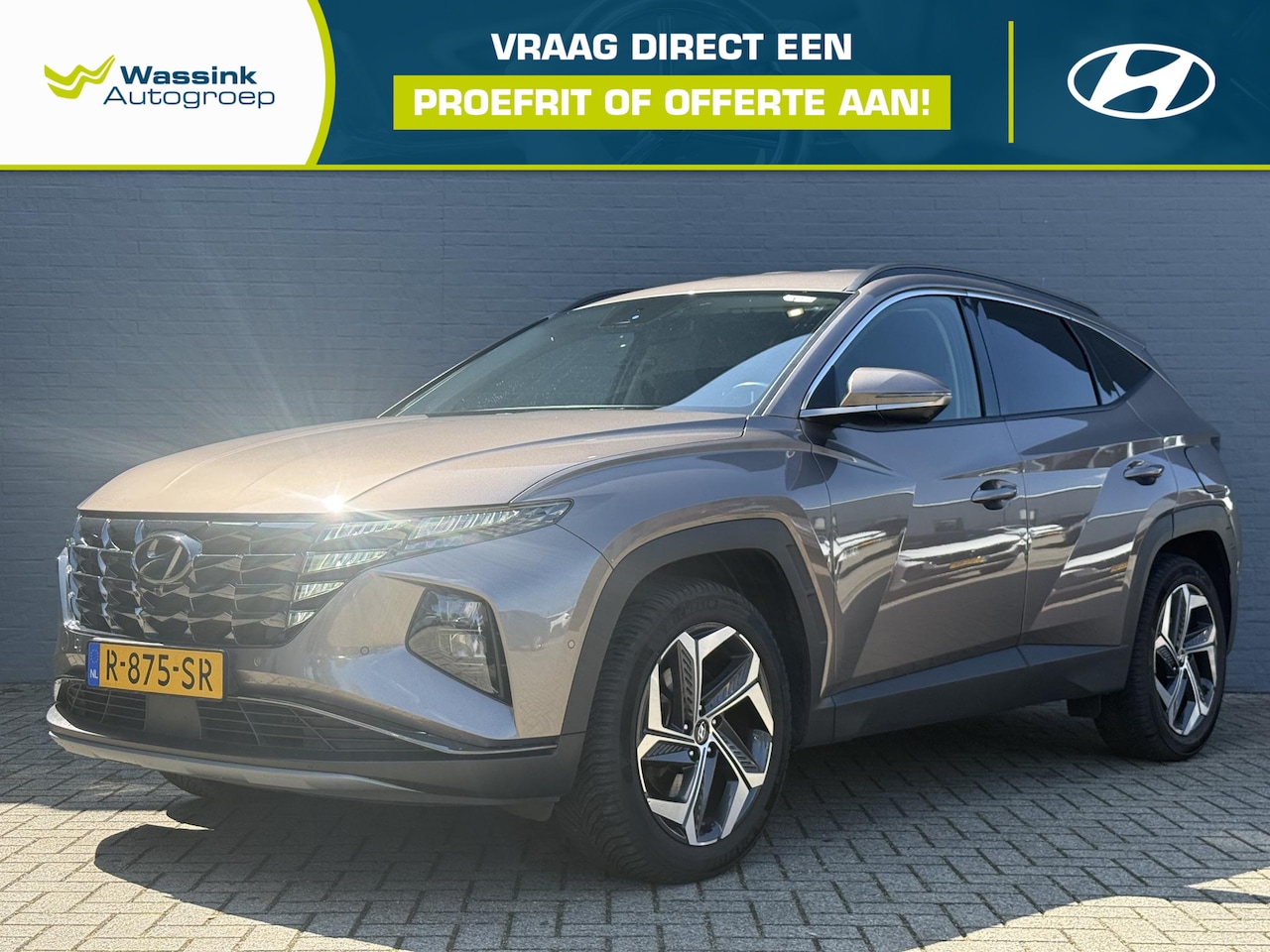 Hyundai Tucson - 1.6 T-GDI HEV Premium | All Season Banden | Stoelventilatie | Stoel & Stuurverwarming | Le - AutoWereld.nl