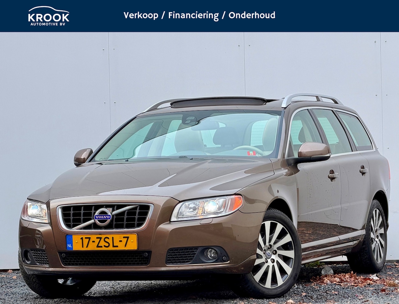 Volvo V70 - 1.6 T4 Limited Edition | 2013 |Handgeschakeld | Schuifdak | - AutoWereld.nl