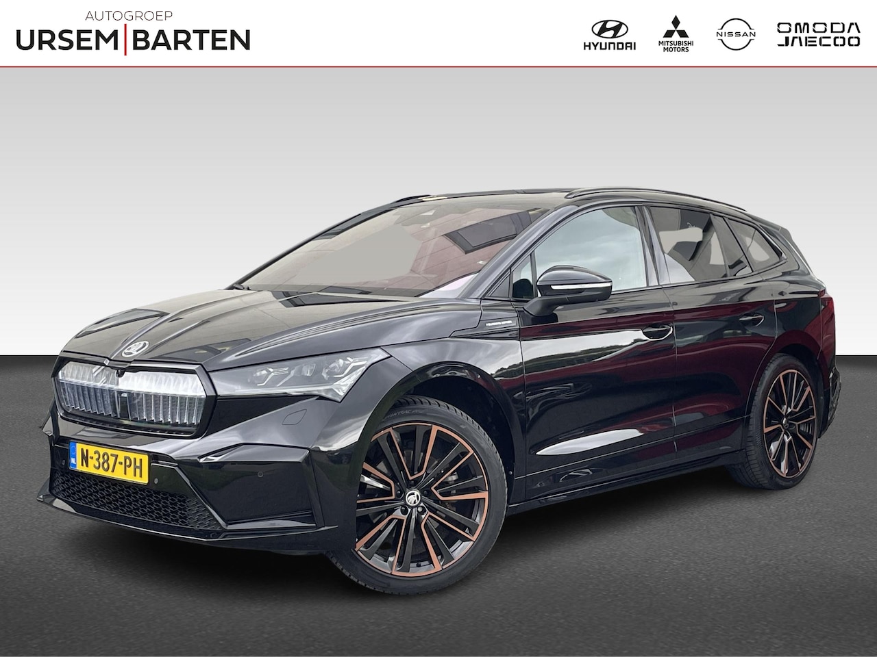 Skoda Enyaq iV - 60 Founders Edition Black | Achteruitrijcamera | Apple Carplay/Android Auto|telefoonintegr - AutoWereld.nl