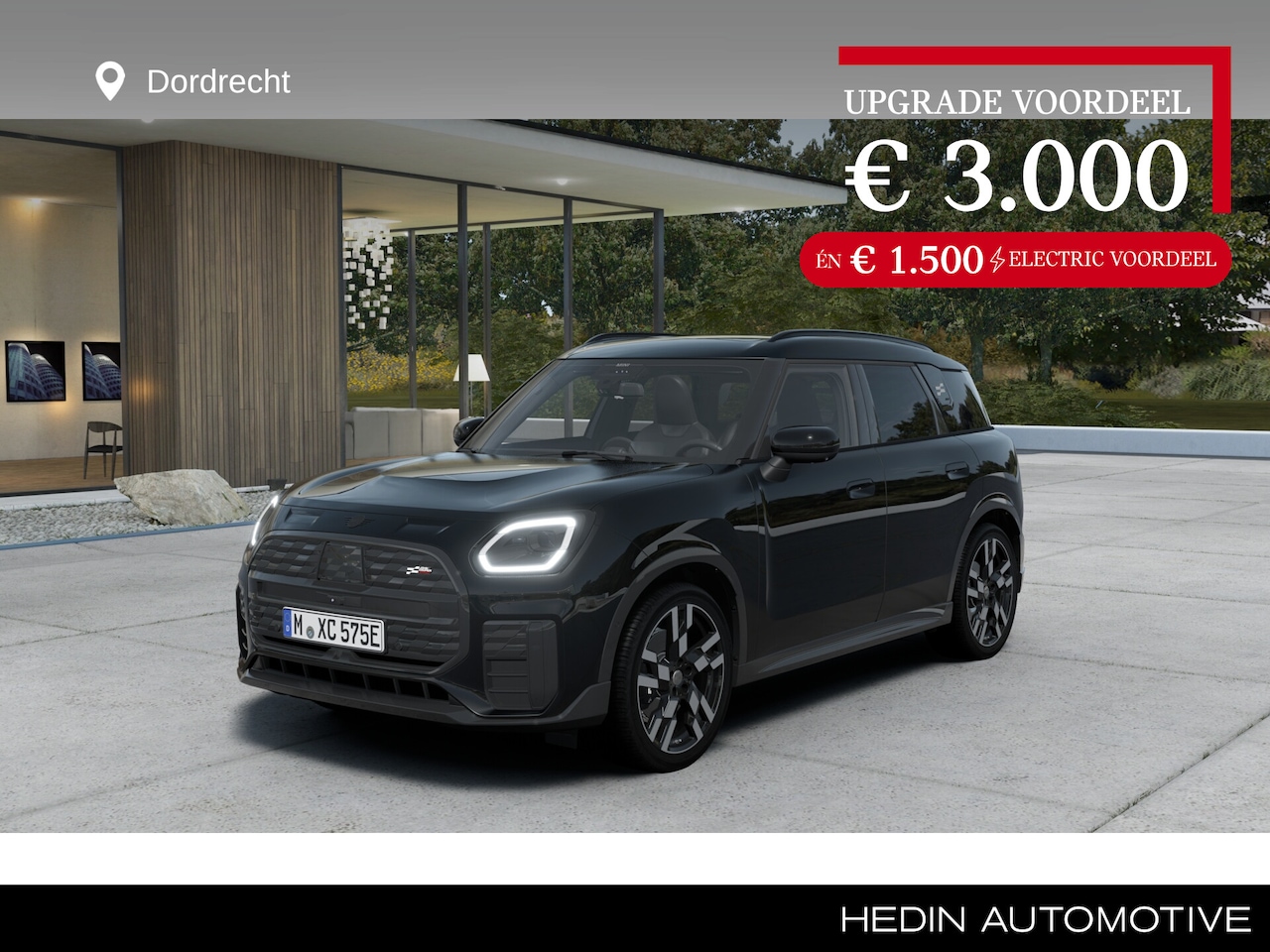 MINI Countryman - E John Cooper Works 66.5 kWh L pakket | Panoramadak | Stoelverwarming | 360 graden camera - AutoWereld.nl