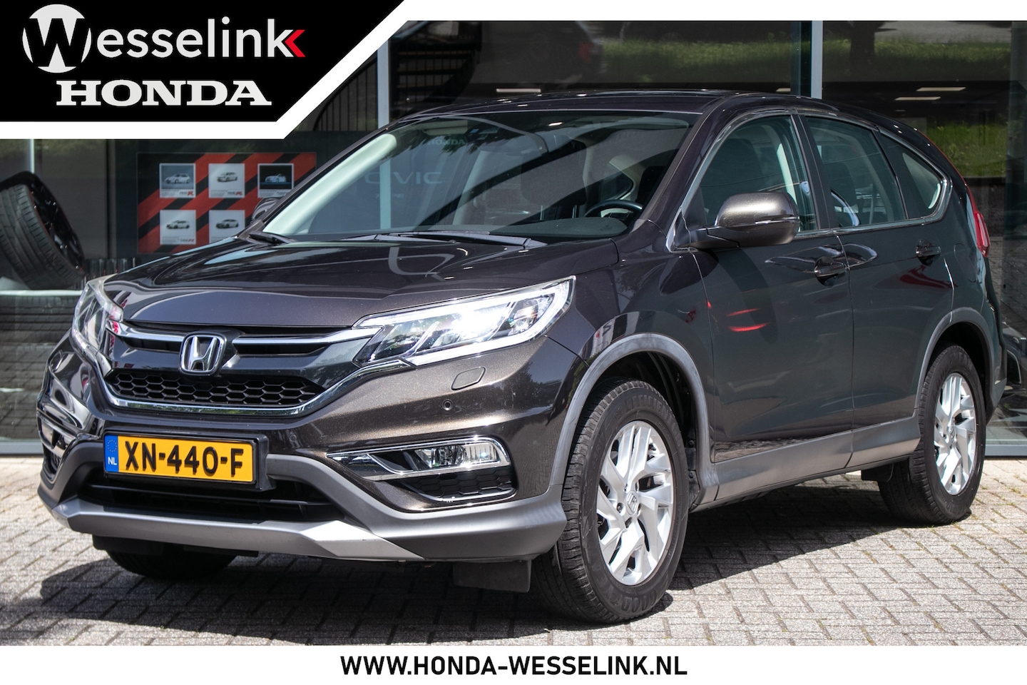 Honda CR-V - 2.0i 4WD Elegance Automaat - Dealer ond. | Trekhaak | Navi. - AutoWereld.nl