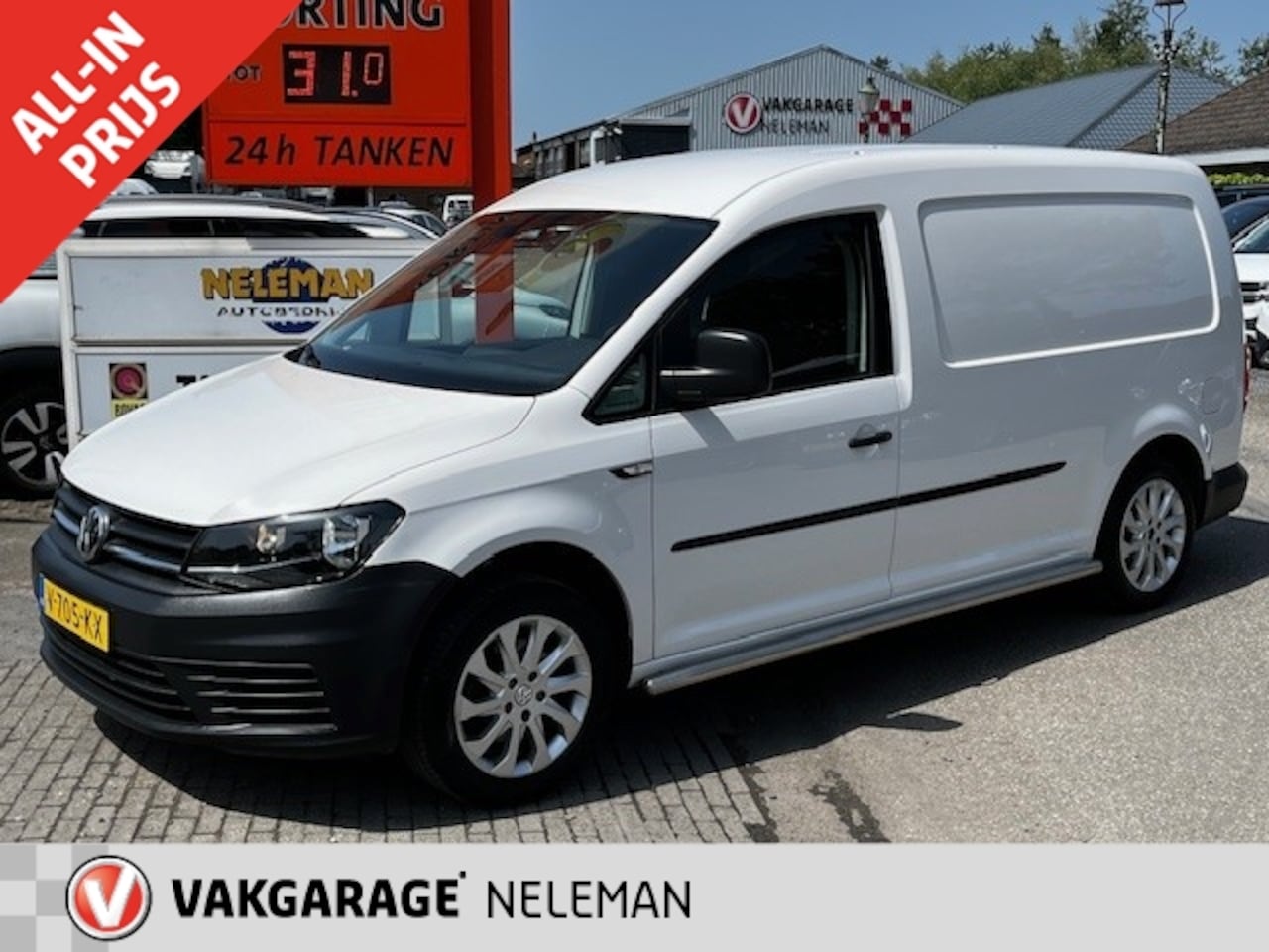 Volkswagen Caddy Maxi - 2.0 TDI L2H1 EURO 6 trekhaak lichtmetaal rijklaarprijs bovag garantie - AutoWereld.nl