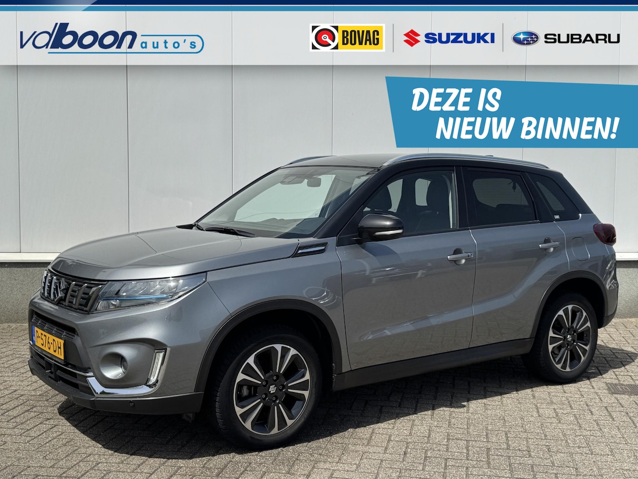Suzuki Vitara - 1.4 Boosterjet Style Smart Hybrid Automaat | Trekhaak | Navi | Cruise - AutoWereld.nl