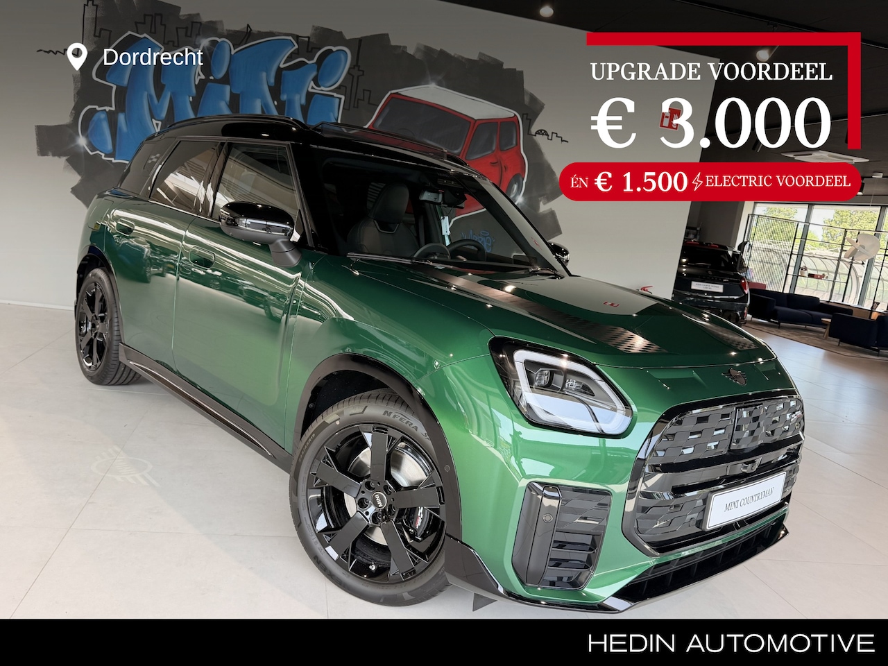 MINI Countryman - E John Cooper Works 66.5 kWh Pakket XL | Panoramadak | Comfort Access | Head-up display - AutoWereld.nl