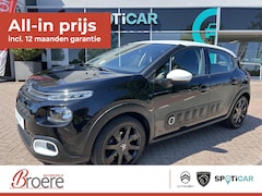 Citroën C3 - 1.2 Turbo 110 pk S&S Shine Navigatie via Apple Carplay of Android Auto