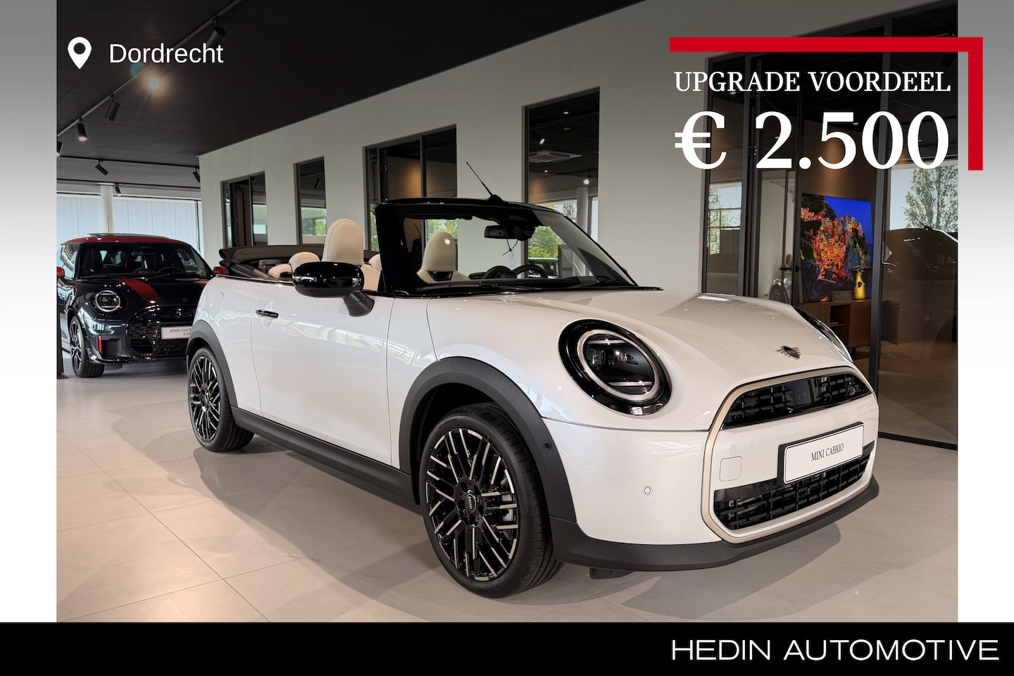 MINI Cabrio - 2.0 Cooper C Favoured S pakket | Comfort Access | Stoelverwarming | Sportstoelen | Head-up - AutoWereld.nl