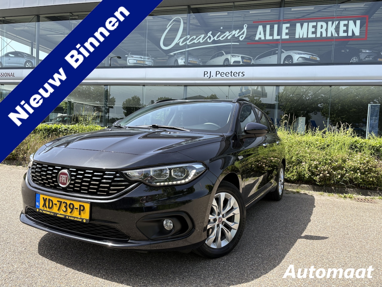 Fiat Tipo Stationwagon - 1.6 16v Business Lusso Automaat Airco - Parkeersensor achter - Navigatie - Cruise control - AutoWereld.nl