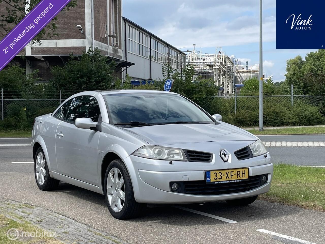 Renault Mégane coupé cabriolet - 1.6-16V Tech Line Karmann | Lederen bekleding | Panoramadak | Climate Control | Xenon - AutoWereld.nl
