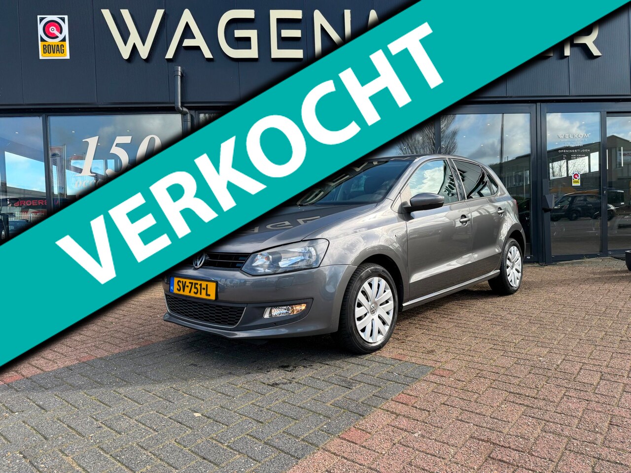 Volkswagen Polo - 1.2-12V BlueMotion Airco|Cruise|Stoelverwarm - AutoWereld.nl