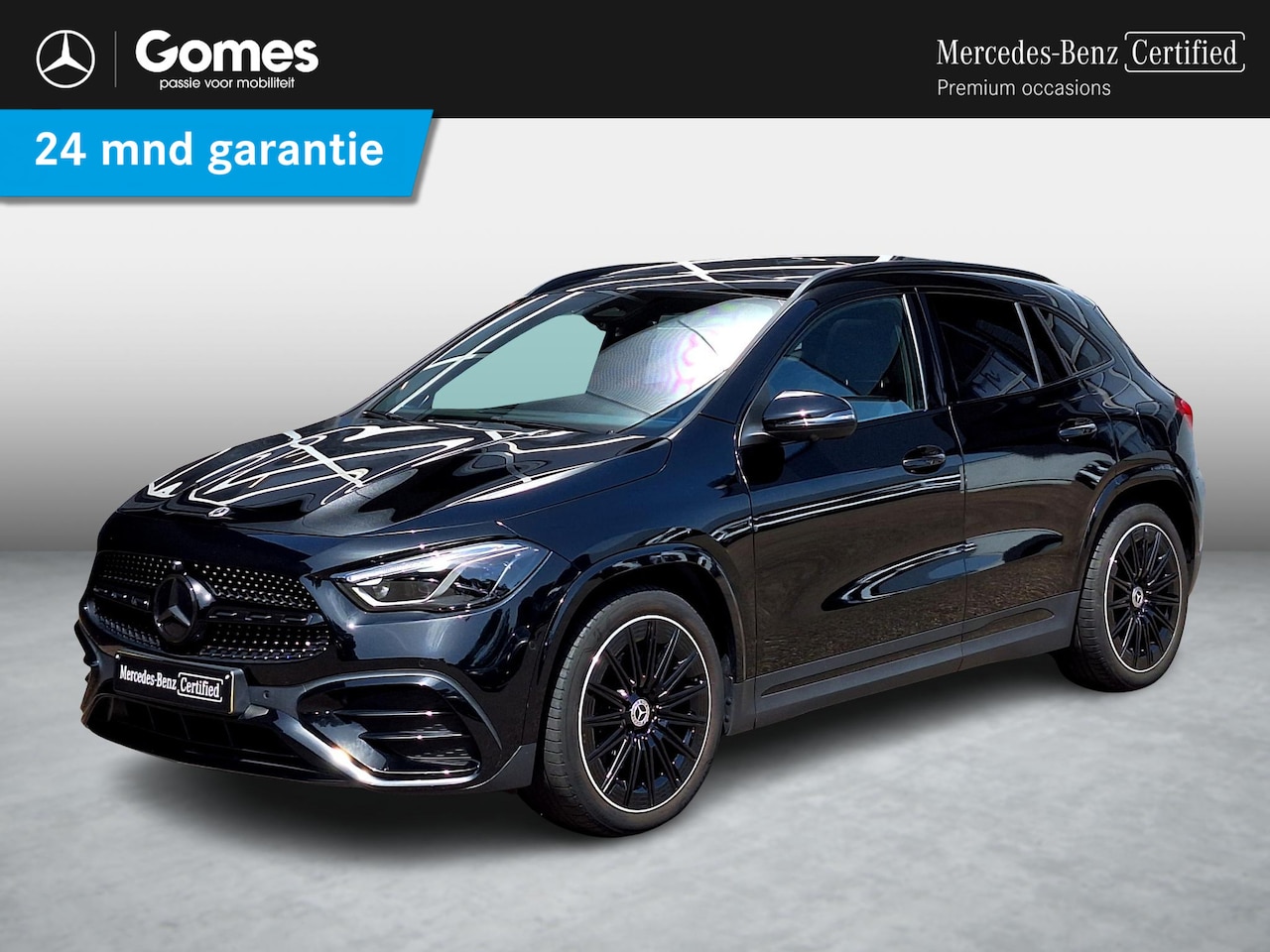 Mercedes-Benz GLA-Klasse - 180 AMG Line | Premium Plus | Panoramadak | Night Pakket | Trekhaak | Burmester | 360° Cam - AutoWereld.nl