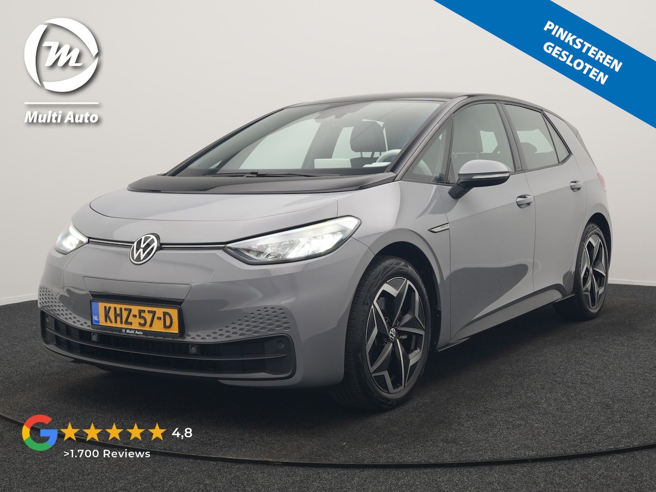Volkswagen ID.3 - Pro S 77 kWh 204pk Dealer O.H. | Adaptive Cruise | Alcantara Sportstoelen & Stuur Verwarmd - AutoWereld.nl