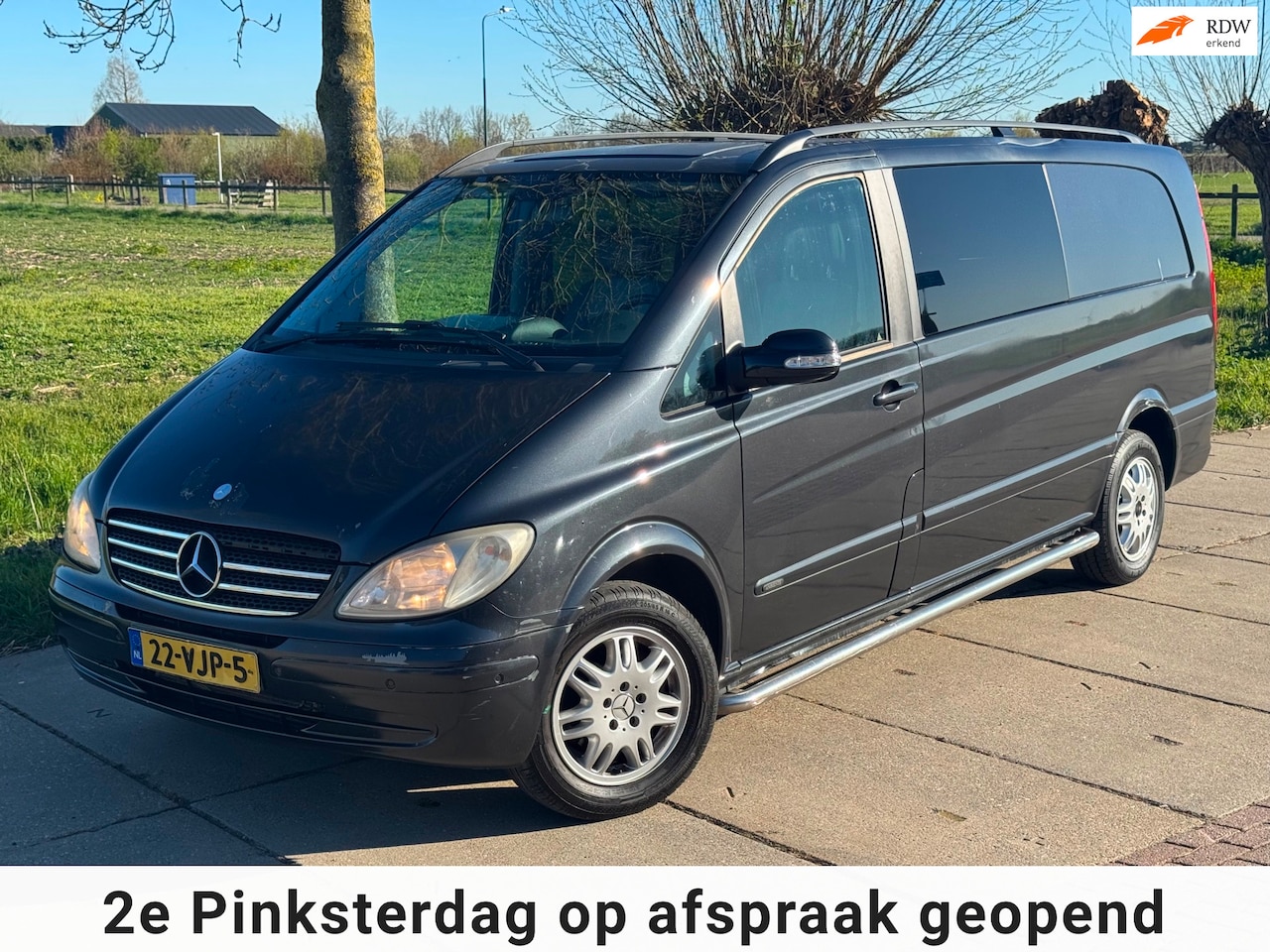 Mercedes-Benz Viano - 2.2 CDI DC Ambiente Extra Lang AIRCO/LEDER/STOELVERW/NWAPK - AutoWereld.nl