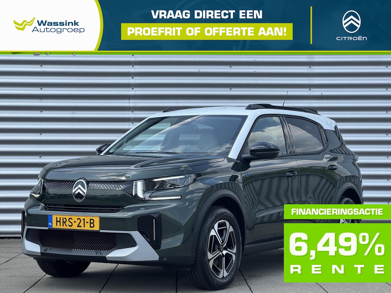 Citroën Ë-C3 Aircross - EV 44kWh 113pk Max | Camera | Sensoren Voor + Achter | CarPlay | Navigatie | - AutoWereld.nl