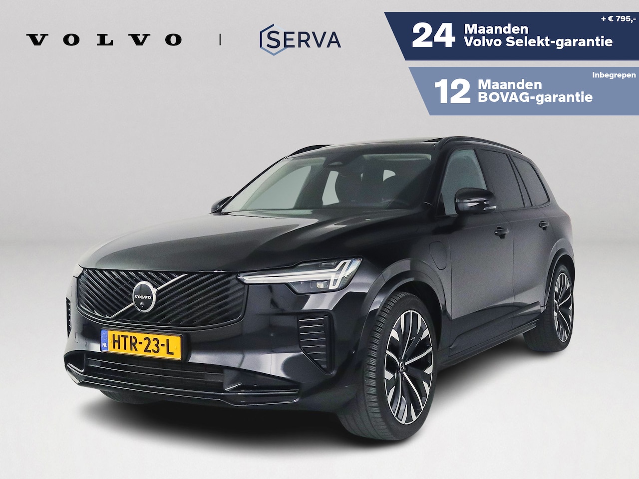 Volvo XC90 - T8 Plug-in hybrid AWD Ultra Dark | Panoramadak | 360º camera | Luchtvering | Head- Up disp - AutoWereld.nl