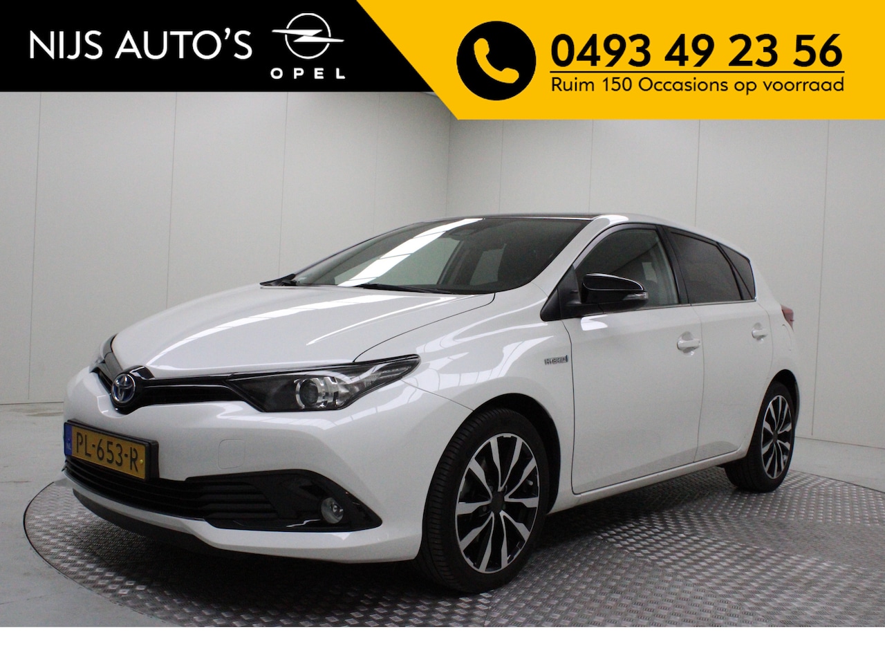 Toyota Auris - 1.8 Hybrid Comfort | automaat | climate control | navi fullmap | camera | elektr. inklapba - AutoWereld.nl