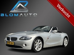 BMW Z4 Roadster - 2.5i 6-CILINDER NL AUTO+BTW AUTO LEDER+ECC