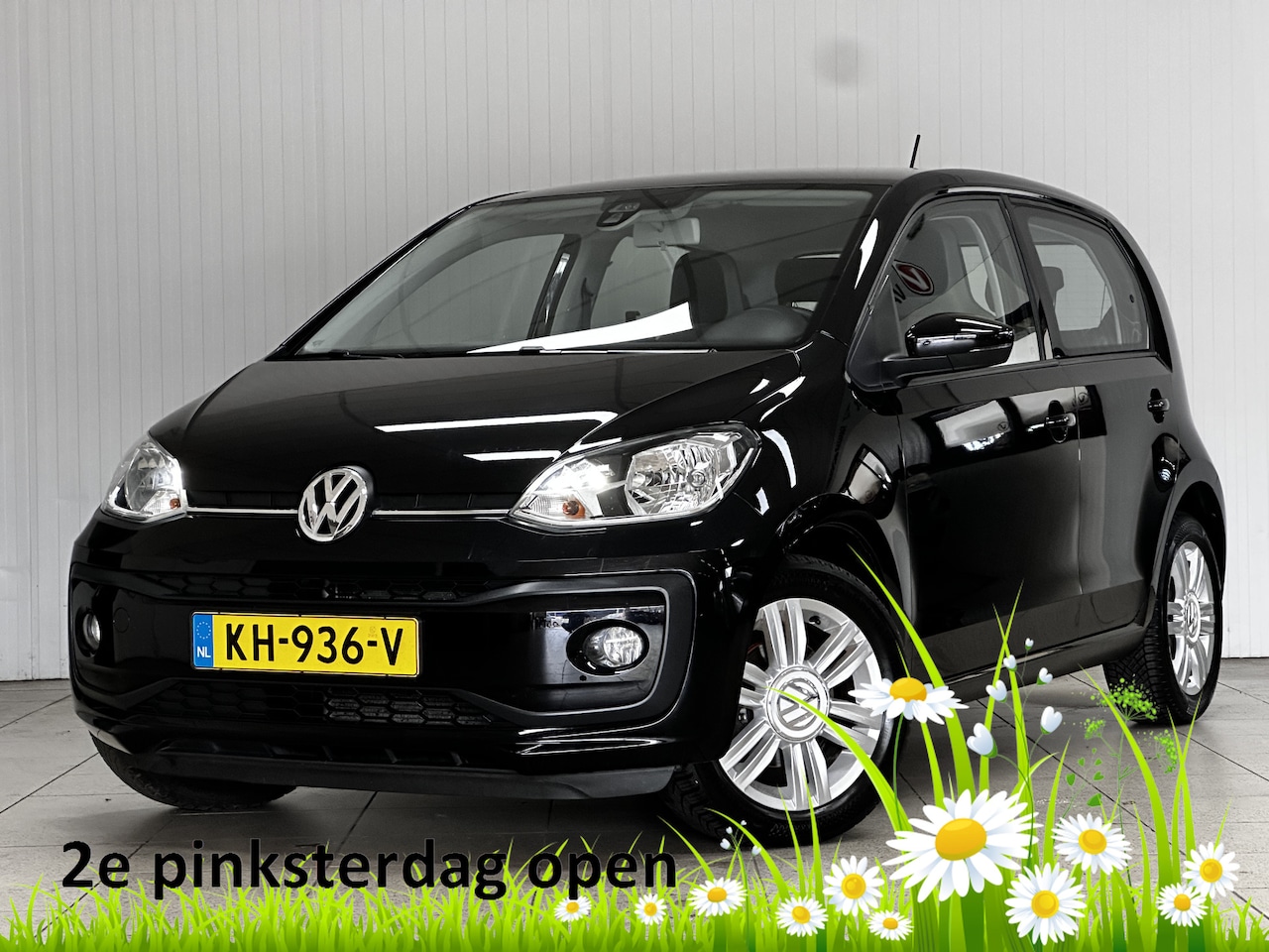 Volkswagen Up! - 1.0 BMT high up!/ Stoelverw!/ 15''LMV/ Maps+More/ LED Dagrijverl./ Clima/ Cruise/ Bluetoot - AutoWereld.nl