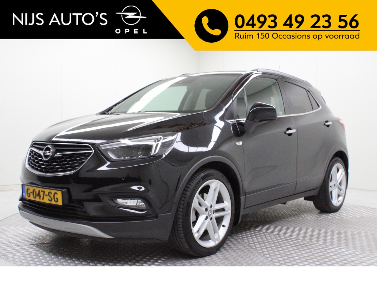 Opel Mokka X - 1.4 Turbo Innovation | automaat | trekhaak | leder | elect. schuifkanteldak | pdc v/a+came - AutoWereld.nl
