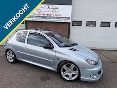 Peugeot 206 - 1.4-16V Gentry Prem./NAP/dak/Apk-nw/sportuitlaat met afstand