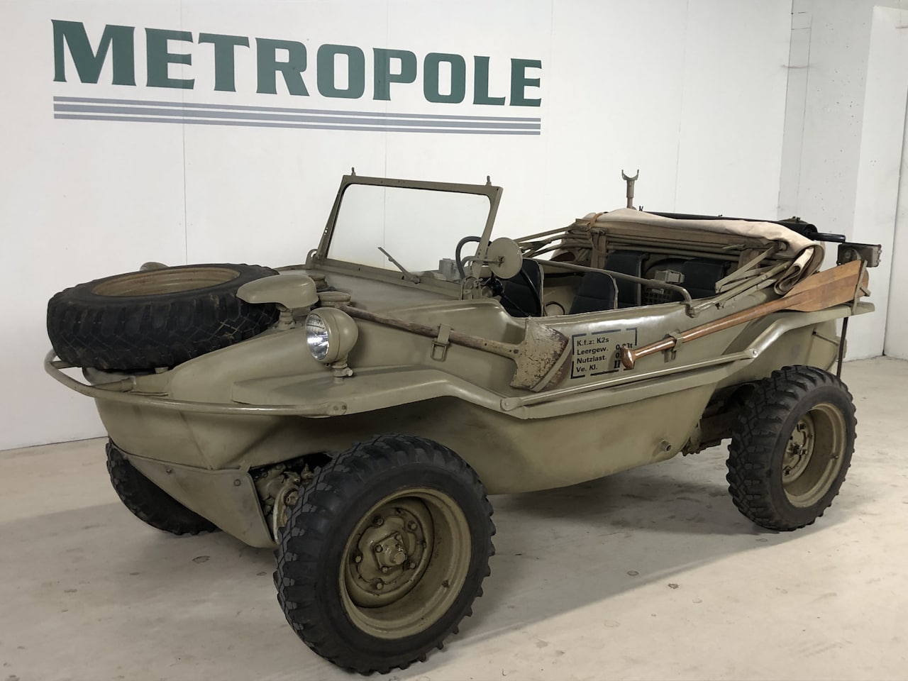 Volkswagen 166 - Schwimmwagen Type M1004 - AutoWereld.nl