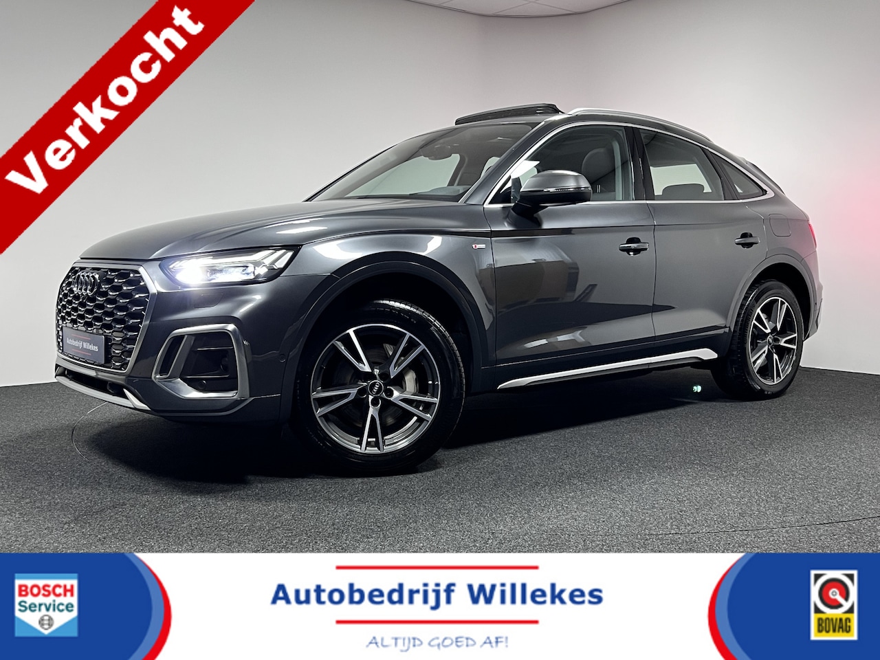 Audi Q5 Sportback - 55 TFSI e S edition | PANO | TREKHAAK | MATRIX | 360 CAMERA | B&O | - AutoWereld.nl