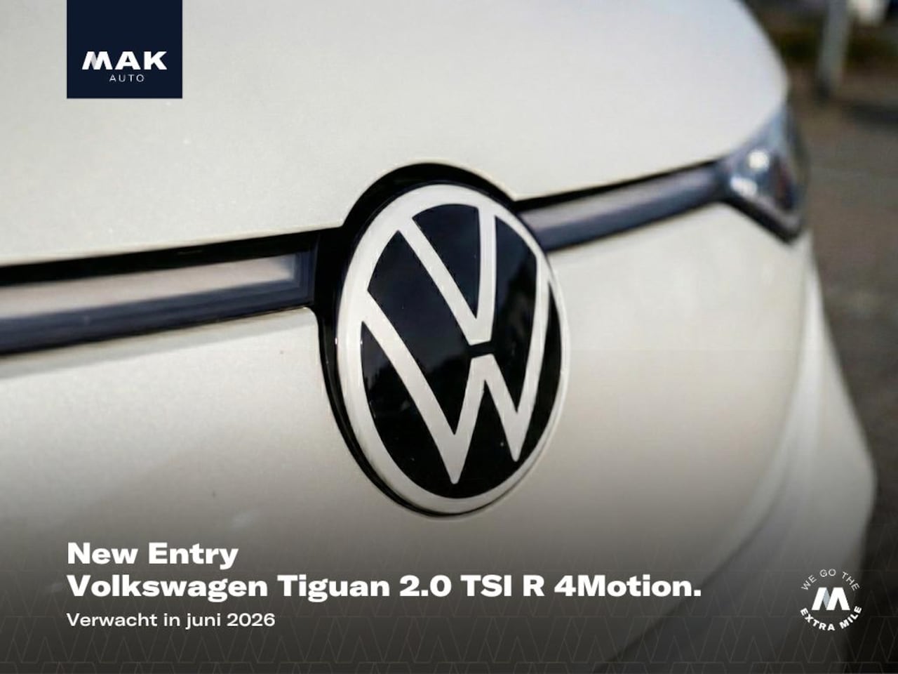 Volkswagen Tiguan - 2.0 TSI R 4Motion, 21", pano, tr.haak, H/K, ACC, IQ.Light, black style, keyless - AutoWereld.nl