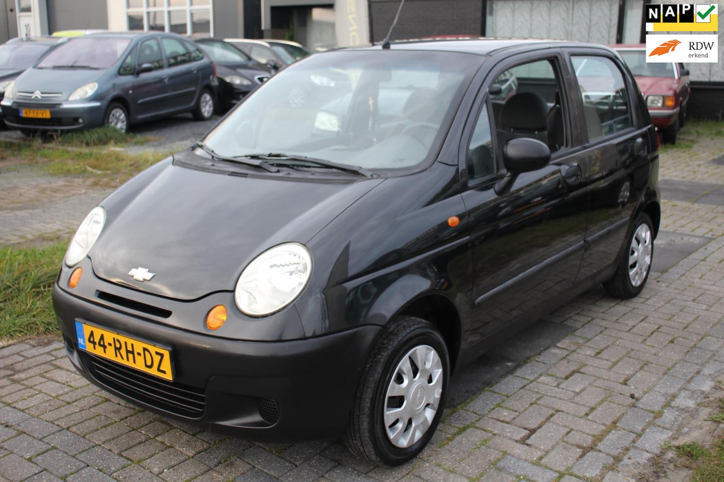 Chevrolet Matiz - 0.8 Black Edition Bluetooth APK April 2027! Zuinig 5-deurs NAP - AutoWereld.nl