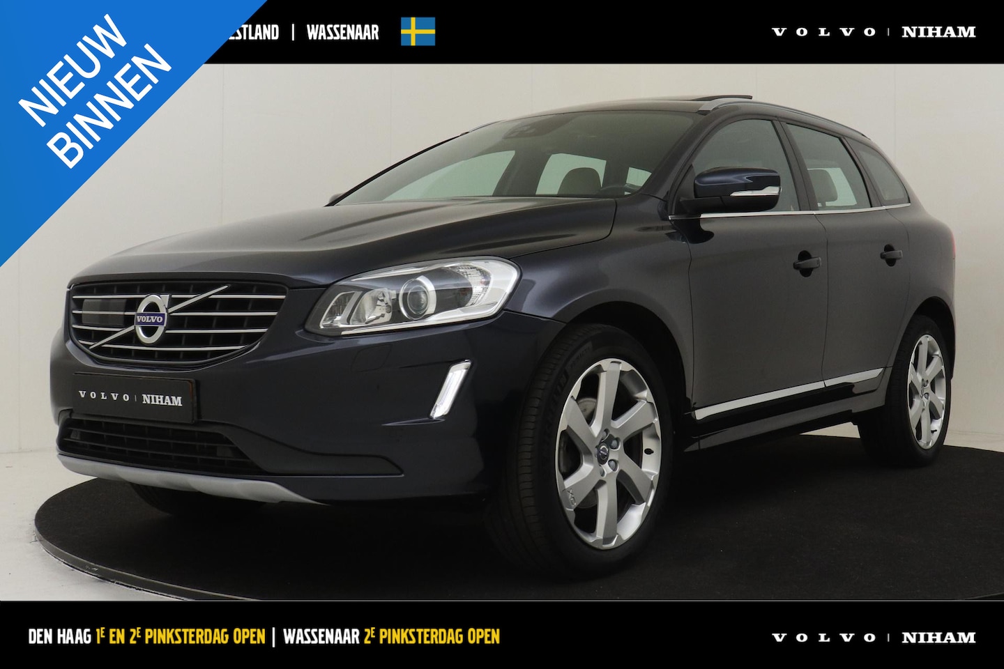 Volvo XC60 - T5 AUT. FWD POLAR+ *VOL!* -PANO.DAK|HARMAN/KARDON|NIVEAUREGELING|ADAP.XENON|CAMERA|KEYLES| - AutoWereld.nl