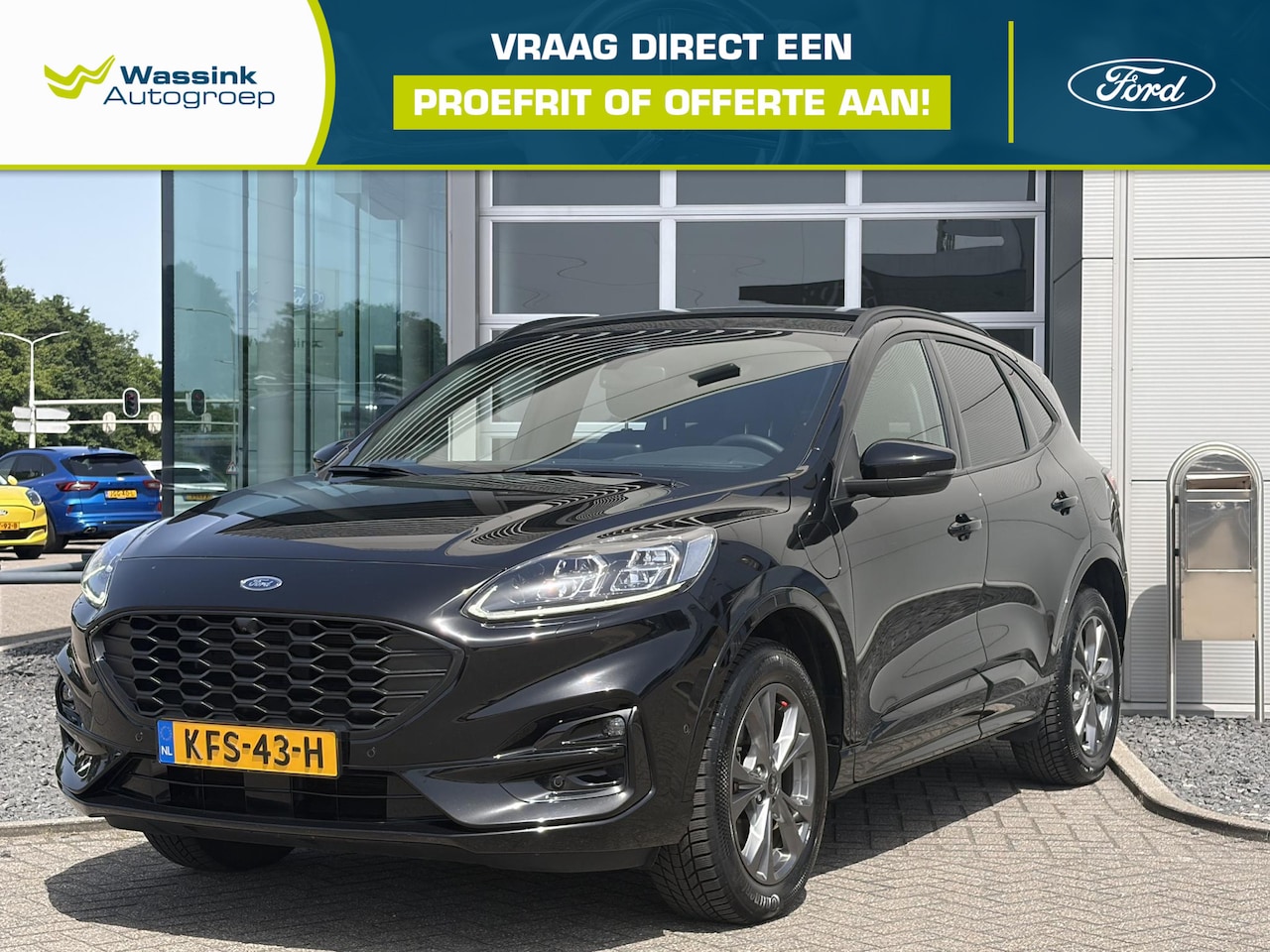 Ford Kuga - 2.5 PHEV ST-Line X Winter pack | Navigatie| Carplay | Electrische achterklep | - AutoWereld.nl