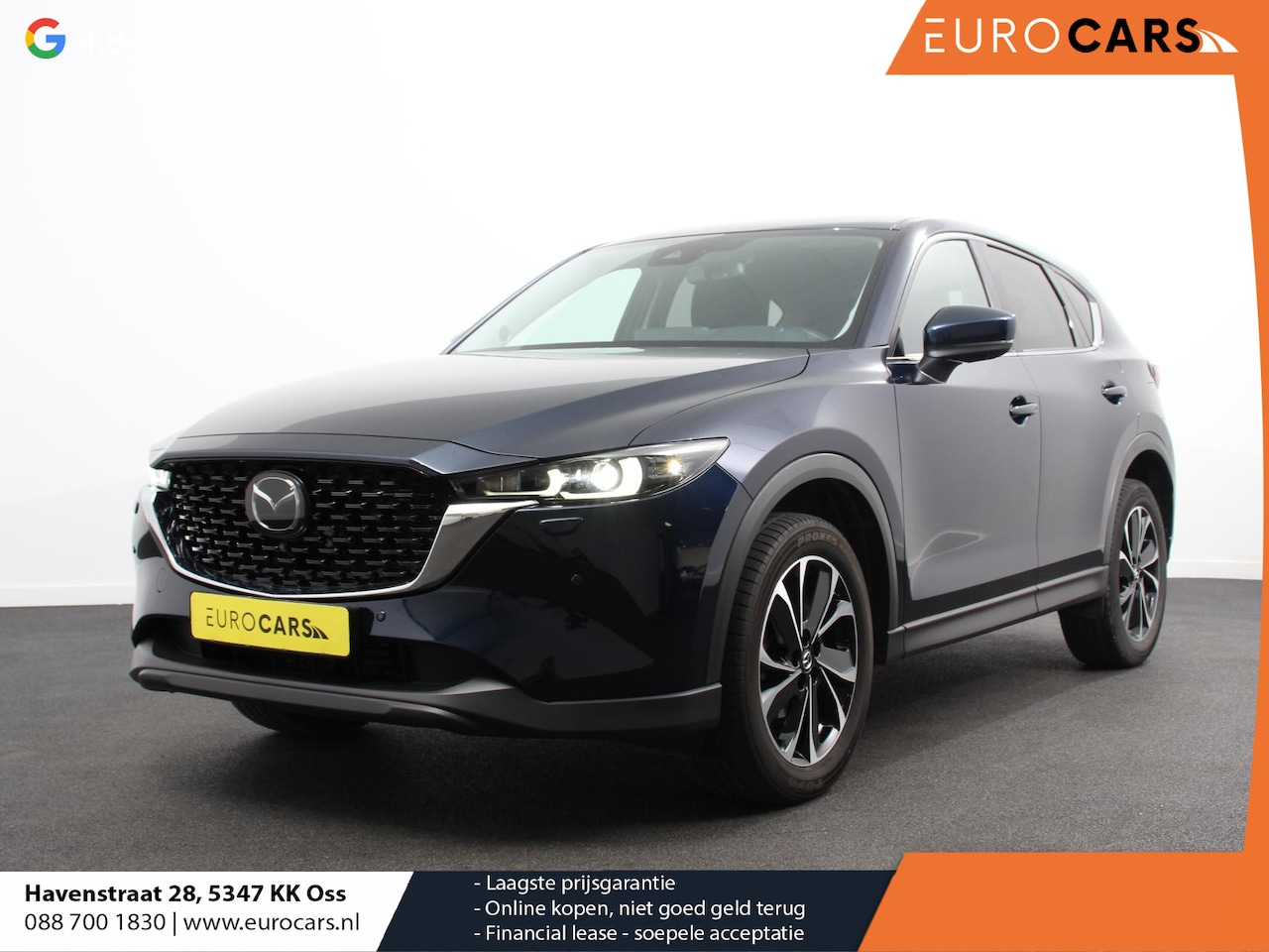 Mazda CX-5 - 2.0 SkyActiv-G 165pk Automaat Exclusive-Line Navigatie Climate control Adaptieve cruise co - AutoWereld.nl