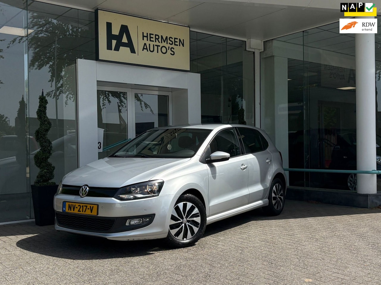 Volkswagen Polo - 1.0 BlueMotion|BlueTooth|Navi|Cruise|NAP| - AutoWereld.nl