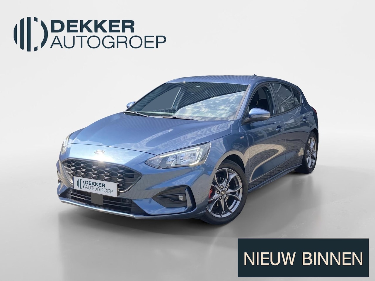 Ford Focus - 1.0 EcoBoost Hybrid 125 pk ST Line Business Afneembare trekhaak - Winter Pack - Achteruitr - AutoWereld.nl