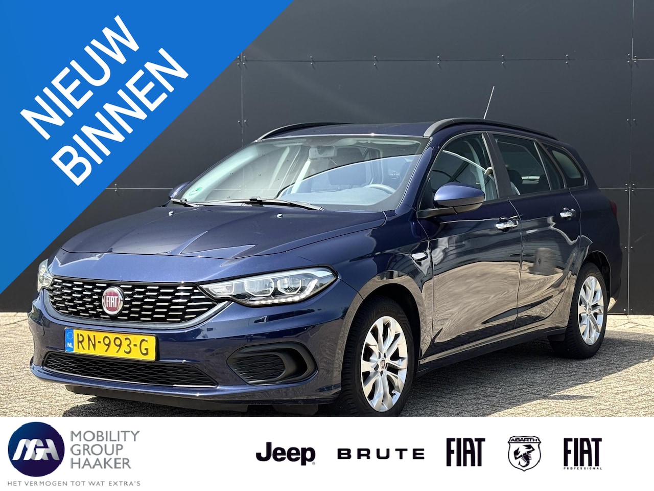 Fiat Tipo Stationwagon - 1.4 16v Popstar | Dealeronderhouden | Airco | Cruise control - AutoWereld.nl
