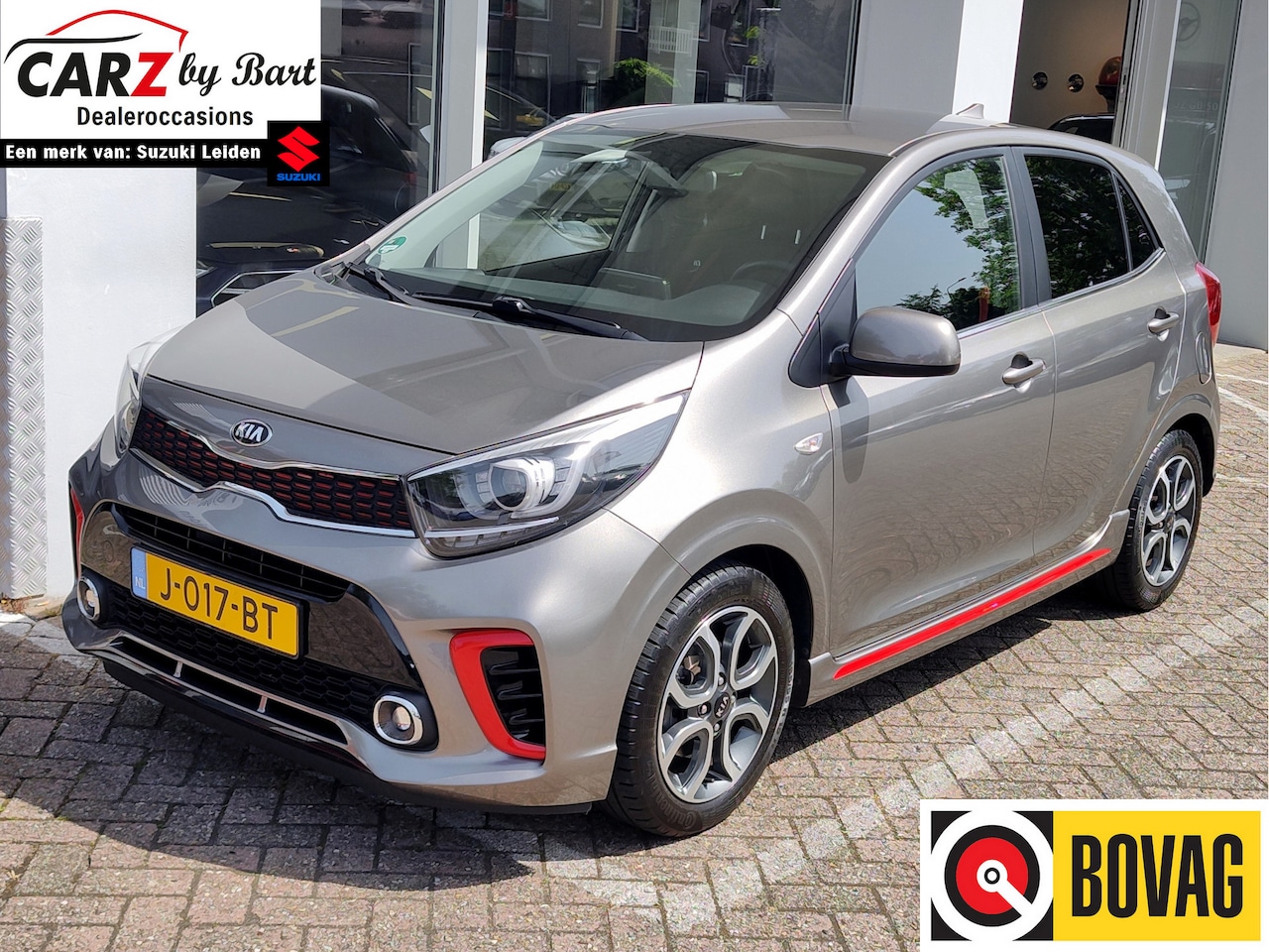 Kia Picanto - 1.0 MPi GT-LINE EDITION Navi | Camera | Leder | Cruise - AutoWereld.nl