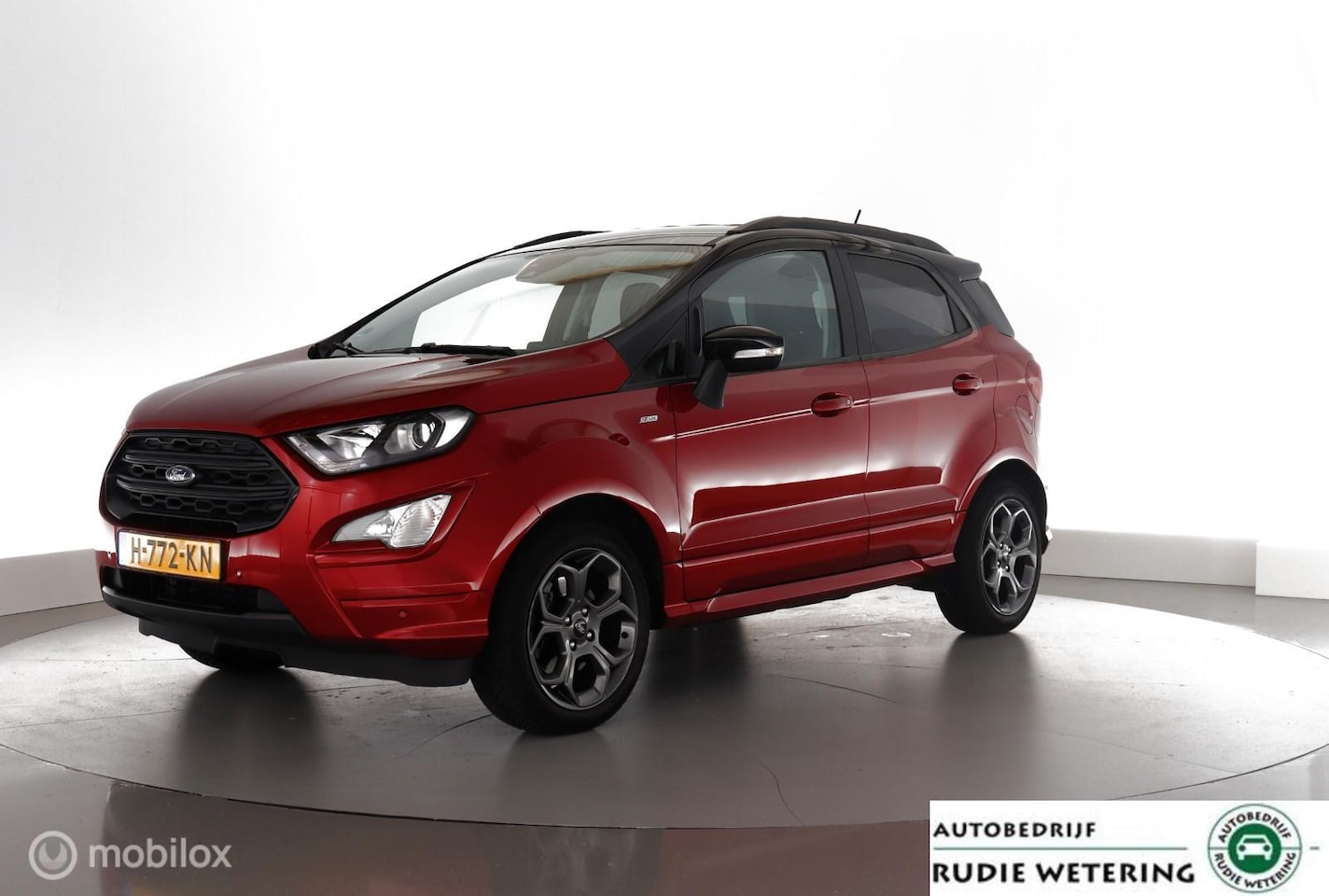 Ford EcoSport - 1.0 EcoB. 125PK ST-Line trekhaak|stoelverw.|cam|nav|ecc|lmv17 - AutoWereld.nl