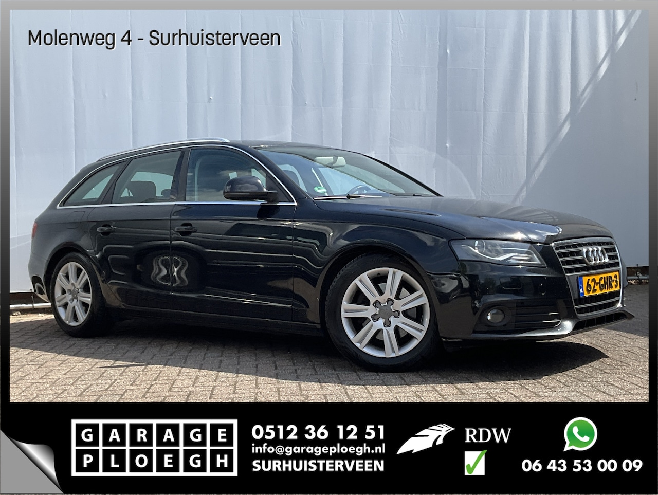 Audi A4 Avant - 2.0 TDI Pro Line Business Trekhaak Leer Cruise Voll.Onderhouden Export?! - AutoWereld.nl