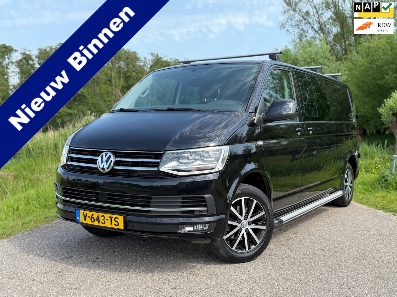 Volkswagen Transporter - 2.0 TDI L2H1 DC 4Motion Highline / Ex. BTW / Schuifdak / Automaat / 2x Schuifdeur L/R / Ai - AutoWereld.nl