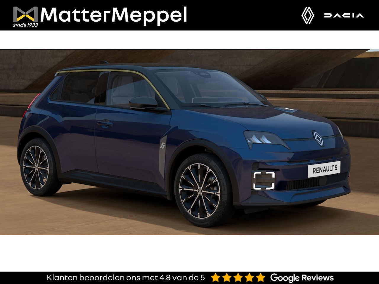 Renault 5 - Comfort Range Techno 52 kWh 150PK | V2G | Pack Winter | All Seasons | Titanium daklijst | - AutoWereld.nl
