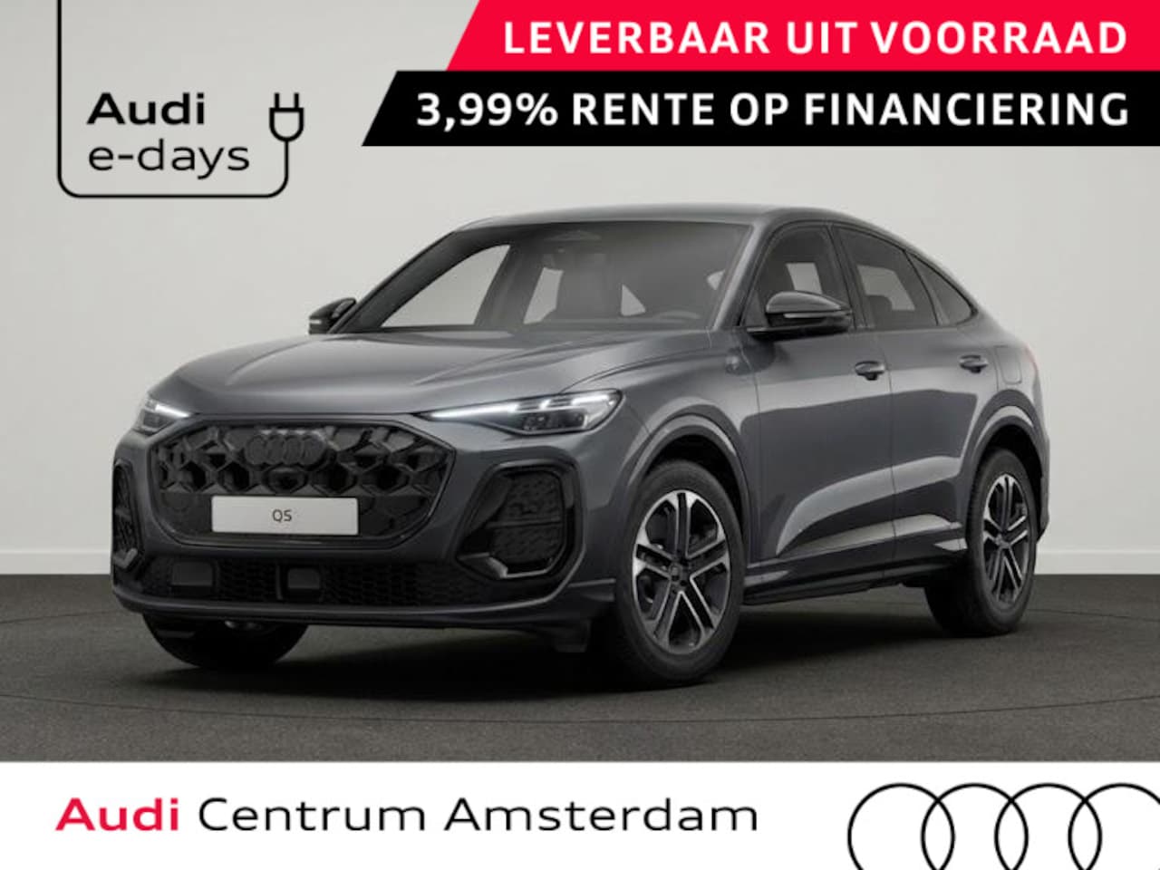 Audi Q5 Sportback - S edition e-hybrid 299 pk | Techniekpakket plus | Panorama-glasdak | Optiekpakket zwart-gl - AutoWereld.nl