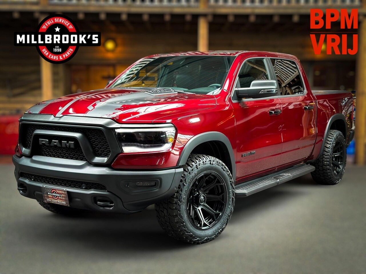 Dodge Ram 1500 - REBEL TRAIL Edition V8 4x4 Night BPM VRIJ, 22" velgen, Bakflip, digitaal display, - AutoWereld.nl