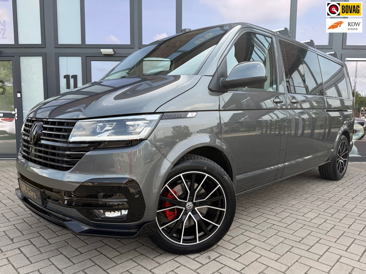 Volkswagen Transporter - 2.0 TDI,4Motion,Dubbel Cabine.L2,30,BULLI,Led,Leer,204pk,2x schuifdeur - AutoWereld.nl
