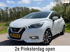 Nissan Micra - 0.9 IG-T N-Connecta 5DRS NAVI CAMERA Airco 90PK NAP GOED ONDERHOUDEN
