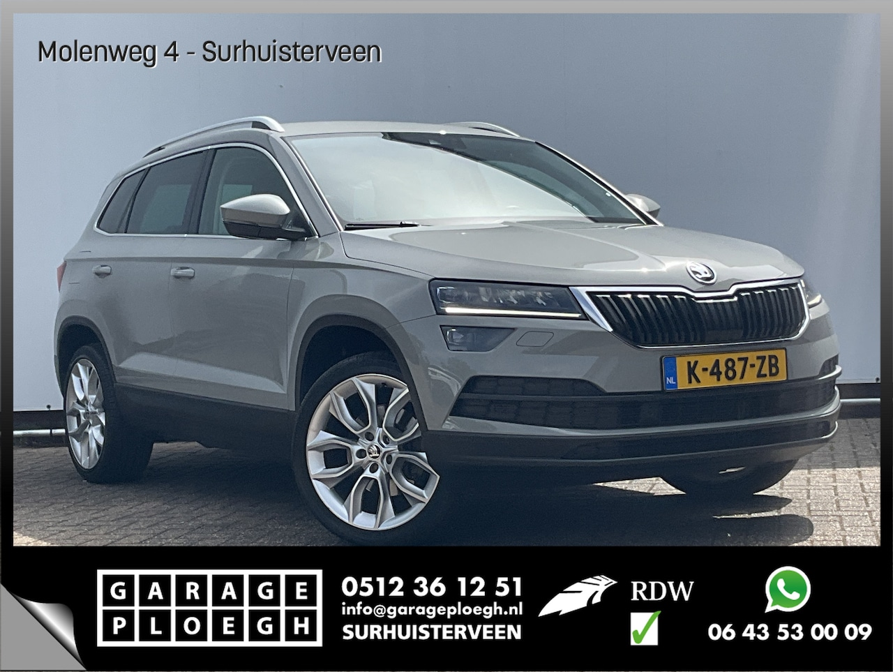 Skoda Karoq - 1.5 TSI ACT Style Business Memory Stoelverw Adapt.Cruise Camera Carplay Voll.onderhouden! - AutoWereld.nl
