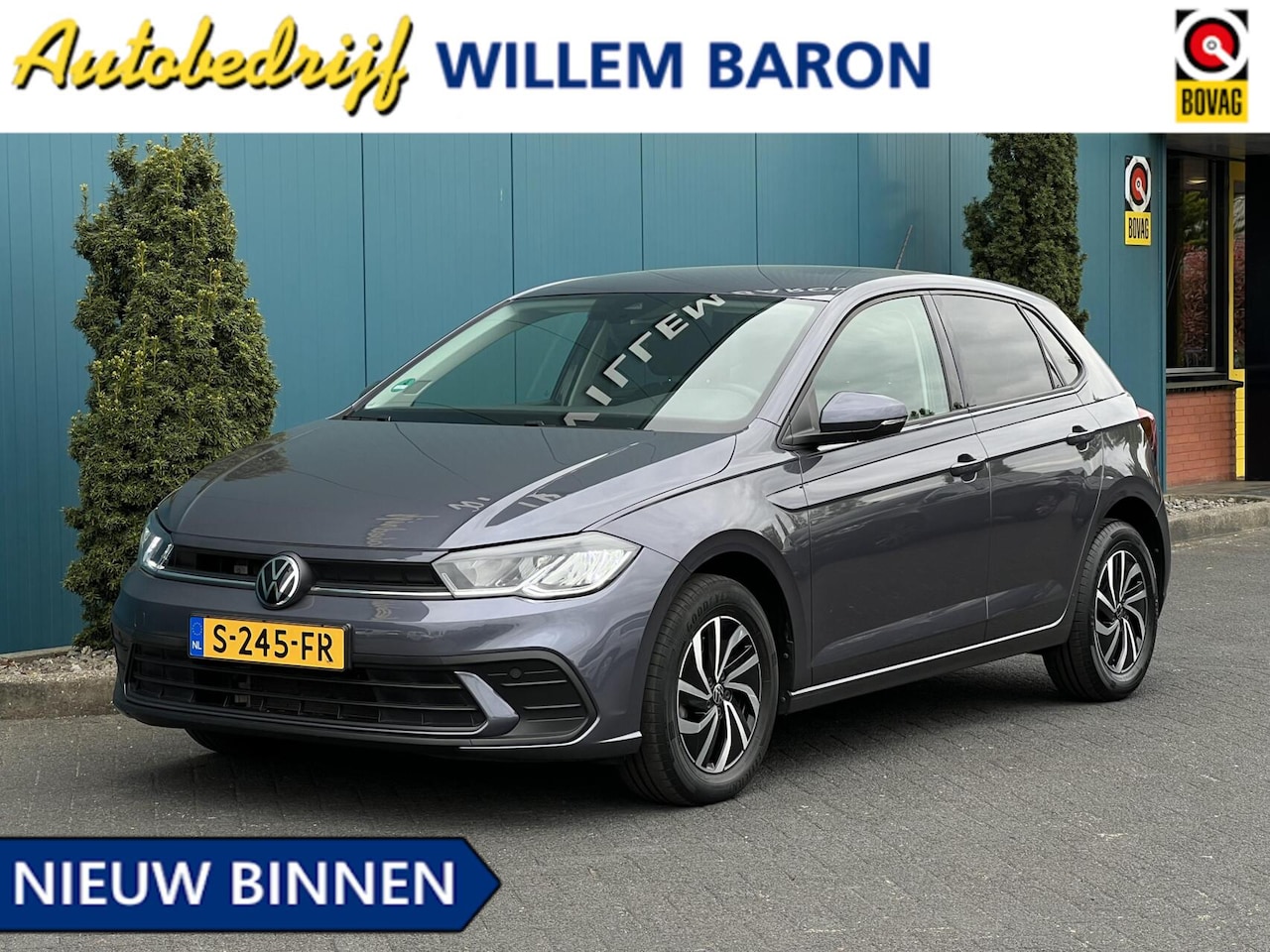 Volkswagen Polo - 1.0 TSI Life CARPLAY/ANDROID | ADAPT.CRUISE | DIGI.DASHB | CAM | NAV | LED | LMV - AutoWereld.nl