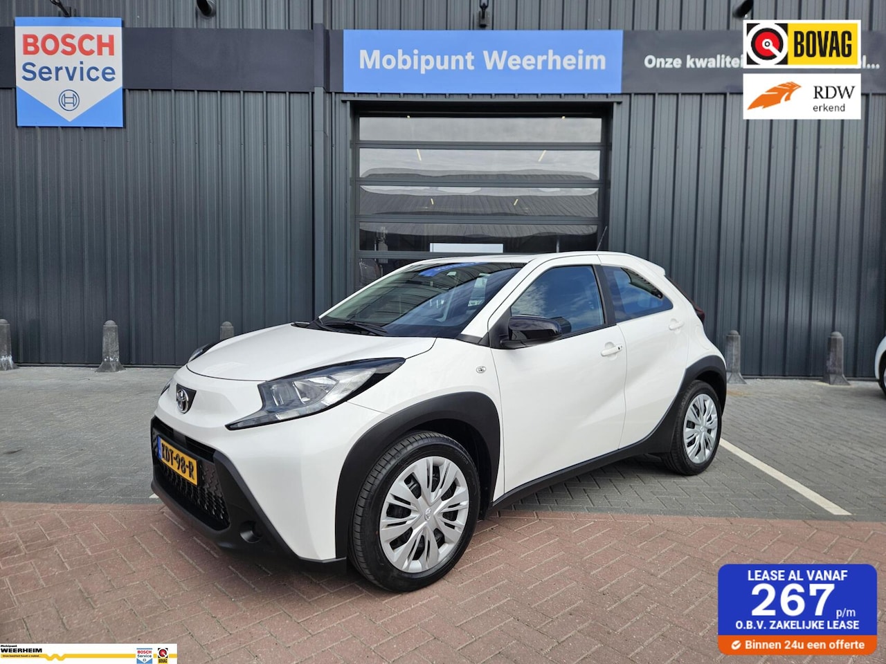 Toyota Aygo X - 1.0 VVT-i S-CVT Play Automaat, camera, Apple Carplay/Android Auto - AutoWereld.nl